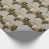 Amerikanischer Bison Geschenkpapier (Ecke)