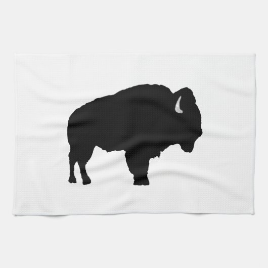 Amerikanischer Bison Geschirrtuch (Horizontal)