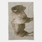 Amerikanischer Bison Handtuch (Vertikal)