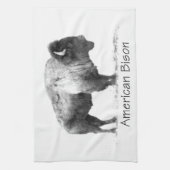 Amerikanischer Bison Handtuch (Vertikal)