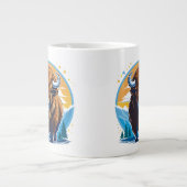 Amerikanischer Bison Jumbo-Tasse (Vorderseite)