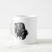 Amerikanischer Bison Kaffeetasse (Vorderseite Links)