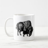 Amerikanischer Bison Kaffeetasse (Links)
