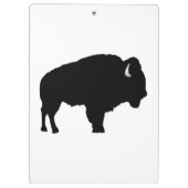 Amerikanischer Bison Klemmbrett (Rückseite)