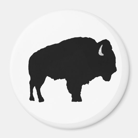Amerikanischer Bison Magnet (Vorne)