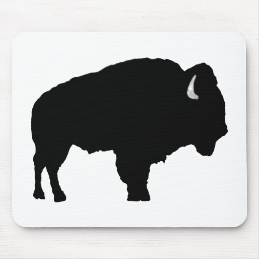 Amerikanischer Bison Mousepad (Vorne)