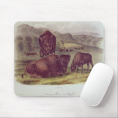 Amerikanischer Bison oder Büffel Mousepad (Mit Mouse)