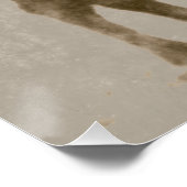 Amerikanischer Bison Poster (Ecke)