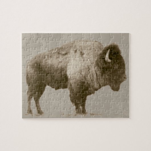 Amerikanischer Bison Puzzle (Horizontal)
