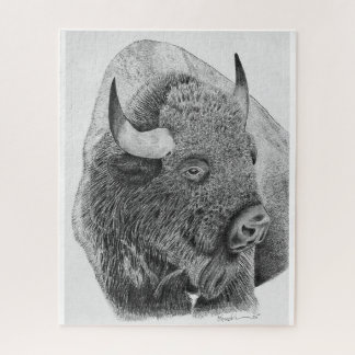Amerikanischer Bison Puzzle