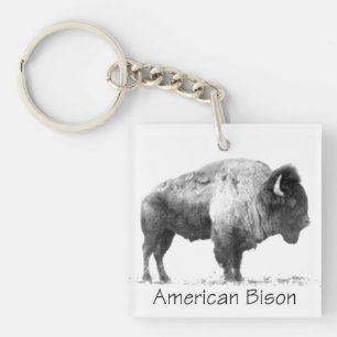 Amerikanischer Bison Schlüsselanhänger