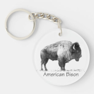 Amerikanischer Bison Schlüsselanhänger