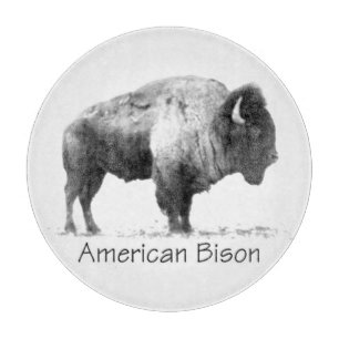 Amerikanischer Bison Schneidebrett