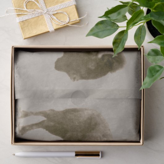 Amerikanischer Bison Seidenpapier (Geschenk)