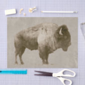 Amerikanischer Bison Seidenpapier (Handwerk)