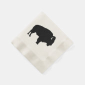 Amerikanischer Bison Serviette (Ecke)