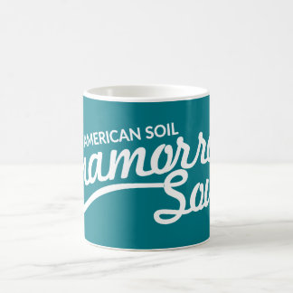 Amerikanischer Boden, Chamorro Soul-Kaffee-Tasse Kaffeetasse