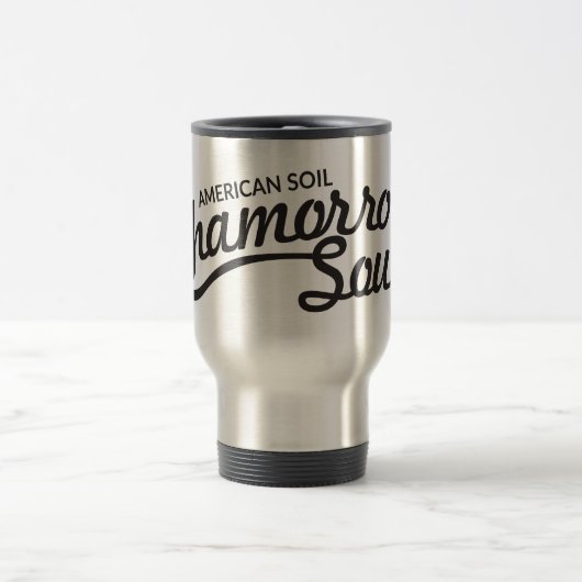 Amerikanischer Boden, Chamorro Soul-Reise-Tasse Reisebecher (Mittel)