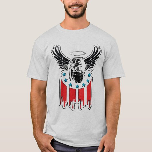 AMERIKANISCHER BOMBER-MÄNNER - SHIRTS (Vorderseite)