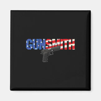 Amerikanischer Büchsenmacher Patriot USA-Flagge Re Magnet