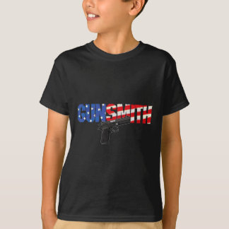 Amerikanischer Büchsenmacher Patriot Usa-Flagge Re T-Shirt