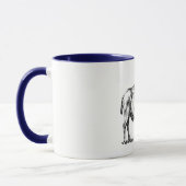 Amerikanischer Büffel-Bison Tasse (Links)