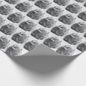 Amerikanischer Büffel Geschenkpapier (Ecke)