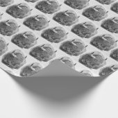 Amerikanischer Büffel Geschenkpapier (Ecke)