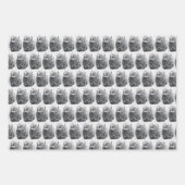 Amerikanischer Büffel Geschenkpapier Set (Vorderseite 3)