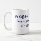 Amerikanischer Büffel Kaffeetasse (Links)