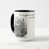 Amerikanischer Büffel Tasse (Vorderseite Links)