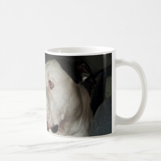 Amerikanischer Bulldog-Drossel Kaffeetasse (Rechts)