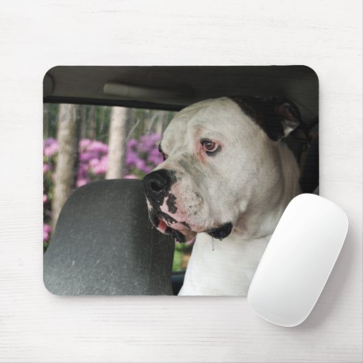 Amerikanischer Bulldog Mousepad (Mit Mouse)