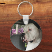 Amerikanischer Bulldog Schlüsselanhänger (Vorderseite)