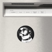 Amerikanischer Bulldogen-Magnet Magnet (In Situ (Geschirrspüler))