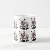 Amerikanischer Bulldogge gemustert Kaffeetasse (Mittel)
