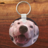 Amerikanischer Bulldogge-Schlüsselanhänger Schlüsselanhänger (Vorderseite)