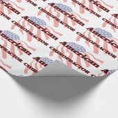 Amerikanischer Chiropraktor Geschenkpapier (Ecke)