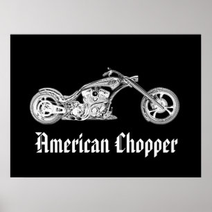 amerikanischer Chopper Poster