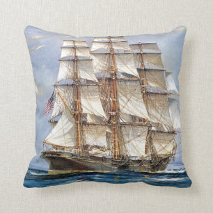Amerikanischer Clipper Sovereign of the Seas Kissen