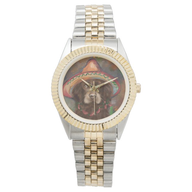 Amerikanischer Cocker Spaniel  Armbanduhr (Vorderseite)