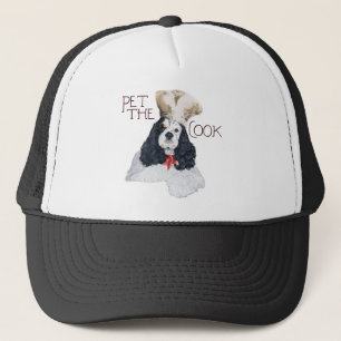 Amerikanischer Cocker Spaniel Chef Truckerkappe