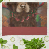 Amerikanischer Cocker Spaniel  Geschirrtuch (Gefaltet)