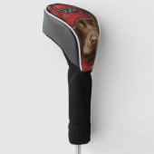Amerikanischer Cocker Spaniel Golf Headcover (angewinkelt)