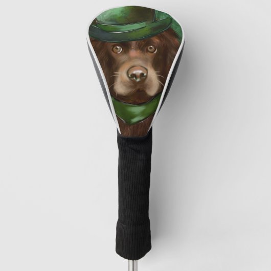 Amerikanischer Cocker Spaniel Golf Headcover (Vorderseite)