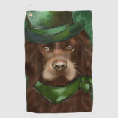 Amerikanischer Cocker Spaniel  Golfhandtuch (Vorderseite)