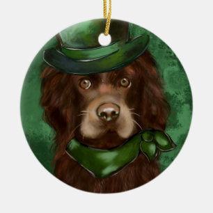 Amerikanischer Cocker Spaniel  Keramik Ornament