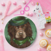 Amerikanischer Cocker Spaniel  Pappteller (Party)