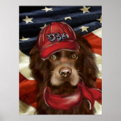 Amerikanischer Cocker Spaniel  Poster (Vorne)