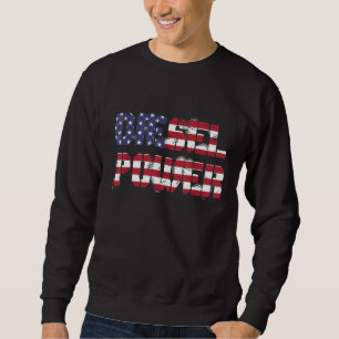 Amerikanischer Diesel-Power-T-Shirt für Oldtimer-L Sweatshirt